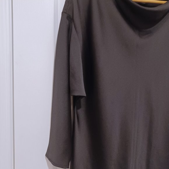 Lord & Taylor - Drape-neck blouse - Picture 6 of 7